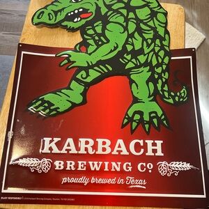 Guinness Blonde Lager Round Wall Sign - Gold and Cream lot bundle of 6 different